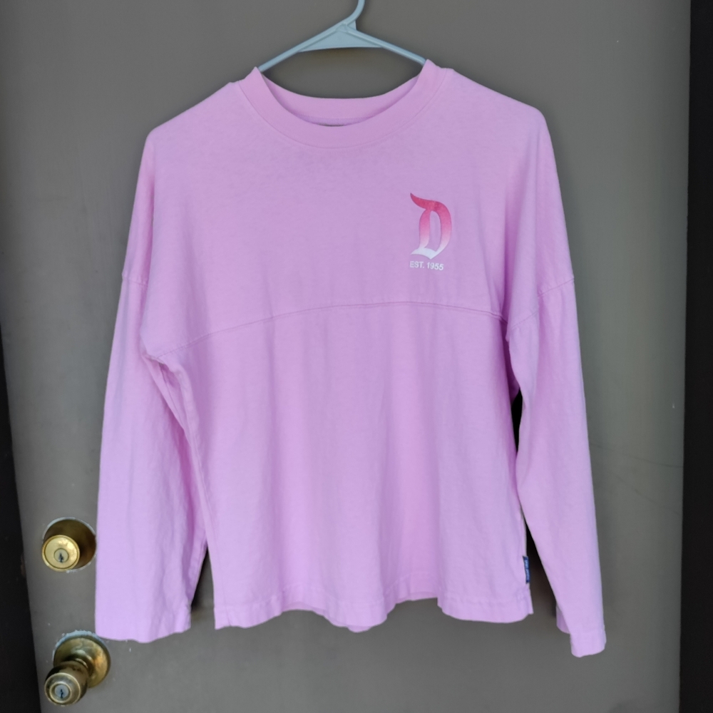 Disneyland Resort Pink Children's Long Sleeved T-shirt